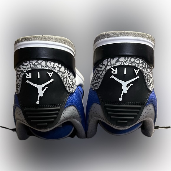 Jordan 3 Retro - Varsity Royal Cement - Picture 10 of 11